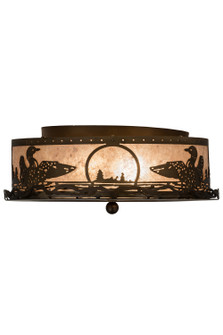Loon Two Light Flushmount in Antique Copper (57|48796)