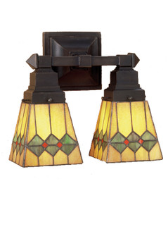 Martini Mission Two Light Wall Sconce in Antique Brass (57|48190)