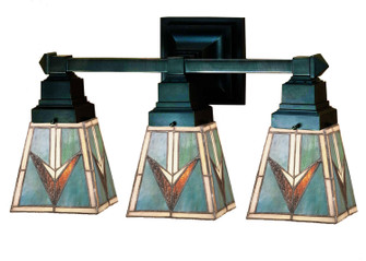 Valencia Mission Three Light Wall Sconce in Ebna Amber Beige (57|48042)