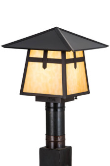 Stillwater One Light Post Mount in Craftsman Brown (57|45514)