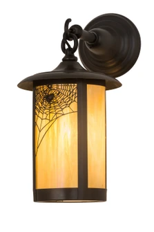 Fulton One Light Wall Sconce in Craftsman Brown (57|44279)