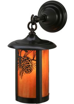 Fulton One Light Wall Sconce in Craftsman Brown (57|43809)