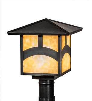 Seneca One Light Post Mount in Craftsman Brown (57|39312)