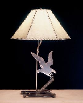 Strike Of The Eagle One Light Table Lamp in Antique Copper (57|38770)