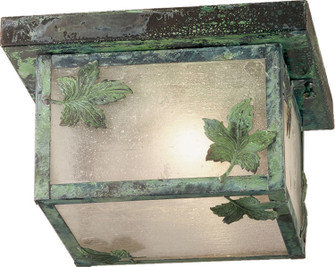 Hyde Park One Light Flushmount in Verdigris (57|38554)