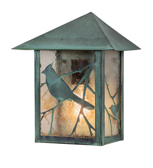 Seneca One Light Wall Sconce in Craftsman Verdigris (57|37386)
