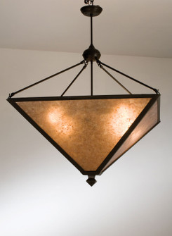 Mission Four Light Inverted Pendant in Timeless Bronze (57|36326)