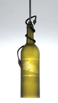 Tuscan Vineyard One Light Mini Pendant in Textured Black (57|32702)