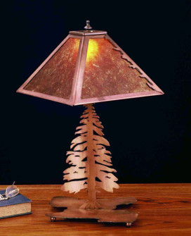Tall Pines Table Lamp in Antique Copper/Silver Mica (57|32506)