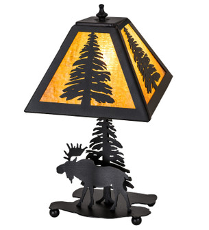 Lone Moose One Light Accent Lamp in Textured Black Textured Black (57|32467)
