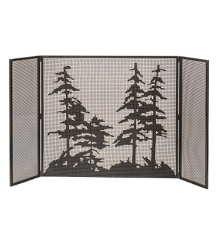 Tall Pines Fireplace Screen in Timeless Bronze (57|31676)