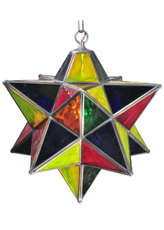 Moravian Star One Light Pendant in Multi (57|30059)