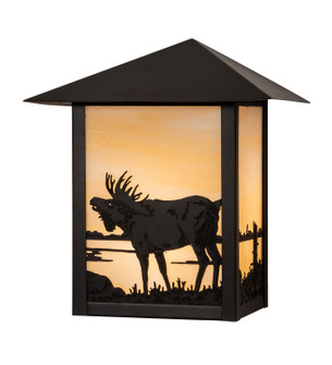 Seneca One Light Wall Sconce in Craftsman Brown (57|29593)