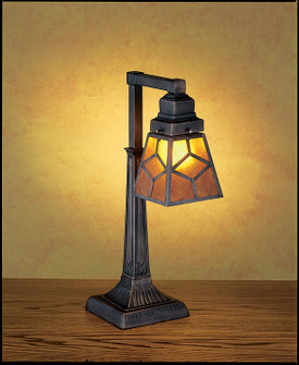 Diamond Craftsman One Light Desk Lamp in Mahogany Bronze Mahogany Bronze (57|27881)