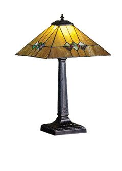 Martini Mission One Light Table Lamp in Mahogany Bronze And Hi-Lited Craftsman Brown (57|27855)