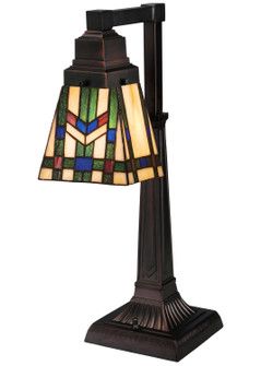 Prairie Wheat One Light Desk Lamp in Mahogany Bronze (57|27656)