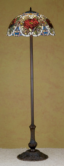 Renaissance Rose Floor Lamp in Beige Burgundy Cai Purple/Blue Bapa (57|27601)