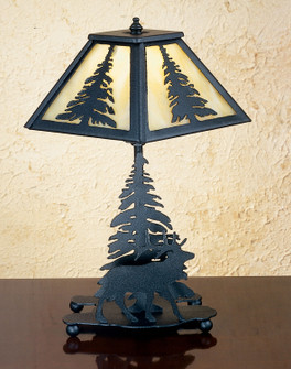 Lone Elk Table Lamp in Verdigris (57|27105)