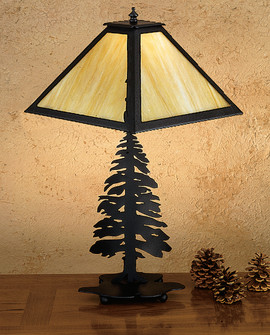 Tall Pines Table Lamp in Textured Black Textured Black (57|27103)