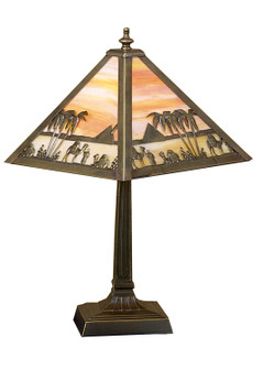 Camel One Light Table Lamp in Antique (57|26843)