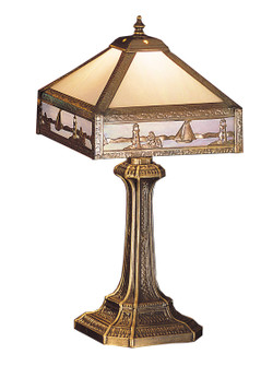 Sailboat One Light Accent Lamp in Craftsman Brown (57|26836)