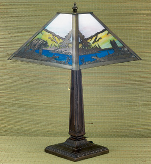 Bear Creek One Light Table Lamp in Craftsman Brown Mahogany Bronze And Hi-Lited Craftsman Brown (57|26759)