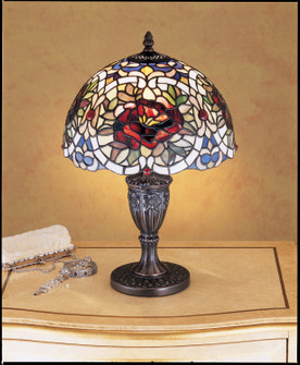 Renaissance Rose One Light Accent Lamp in Mahogany Bronze (57|26675)
