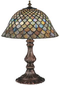 Fishscale One Light Accent Lamp in Mahogany Bronze/Craftsman Brown Highlights (57|26673)