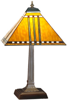 Prairie Corn One Light Table Lamp in Ha Burgundy Beige (57|26509)