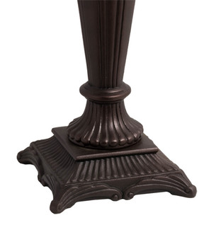 Fluted Fleur One Light Table Base in Mahogany Bronze (57|26315)