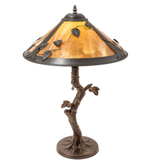 Mission One Light Table Lamp in Craftsman Brown (57|26296)