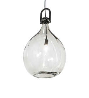 Euri Tanta One Light Pendant in Black Chrome (57|258867)