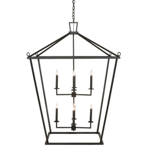 Kitzi Eight Light Pendant in Solar Black (57|256752)
