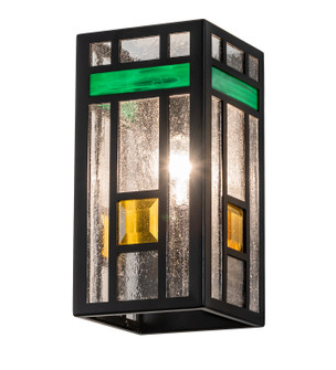 Polaris LED Wall Sconce in Solar & Matte Black (57|256651)