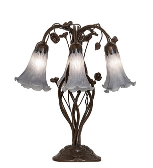 Gray Six Light Table Lamp in Mahogany Bronze (57|255813)