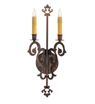 Aneila Two Light Wall Sconce in Cimarron Bronze (57|255166)