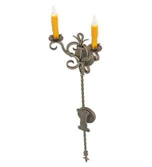 Palmira Two Light Wall Sconce in Antique Brass (57|255162)