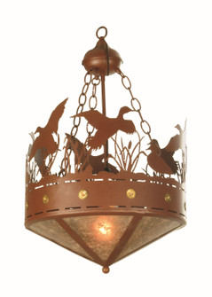 Ducks In Flight LED Pendant in Rust (57|254764)