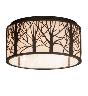 Branches Four Light Flushmount in Oil Rubbed Bronze (57|254459)