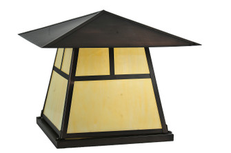 Stillwater One Light Pier Mount in Craftsman Brown (57|254435)