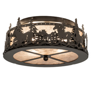 Tall Pines Two Light Flushmount in Timeless Bronze (57|253522)