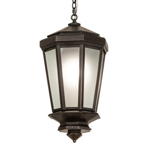 Wesleyan One Light Pendant in Black On Brass (57|253236)