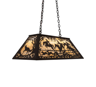 Fox Hunt Six Light Pendant in Oil Rubbed Bronze (57|253029)