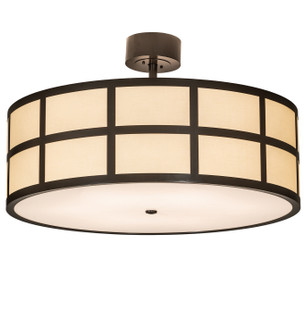 Cilindro Six Light Semi-Flushmount in Timeless Bronze (57|252830)