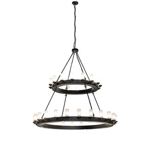 Noziroh Ring LED Chandelier in Textured Black (57|252649)