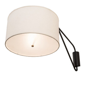 Cilindro LED Swing Arm Wall Sconce in Solar Black & Gold Matte (57|252560)
