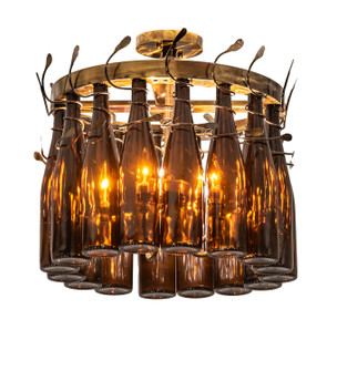 Tuscan Vineyard 16 Light Chandelier in Lt Burnished Transparent Gold (57|252212)