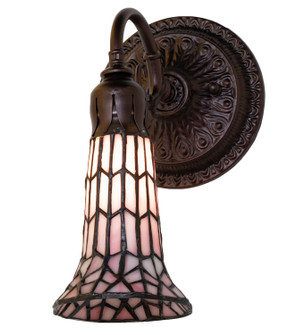 Stained Glass Pond Lily One Light Wall Sconce in Mahogany Bronze (57|251870)