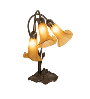 Amber Three Light Table Lamp in Mahogany Bronze (57|251683)