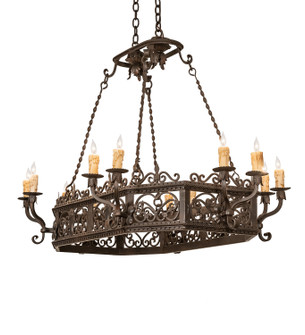 Conques 12 Light Chandelier in Oil Rubbed Bronze (57|250747)